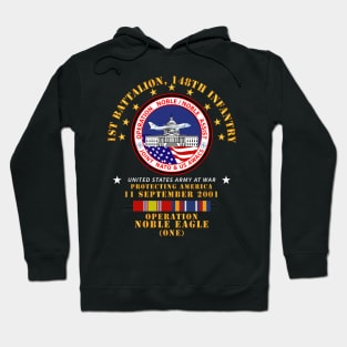 1st Bn 148th Infantry - 911 - ONE w SVC - Seal Hoodie